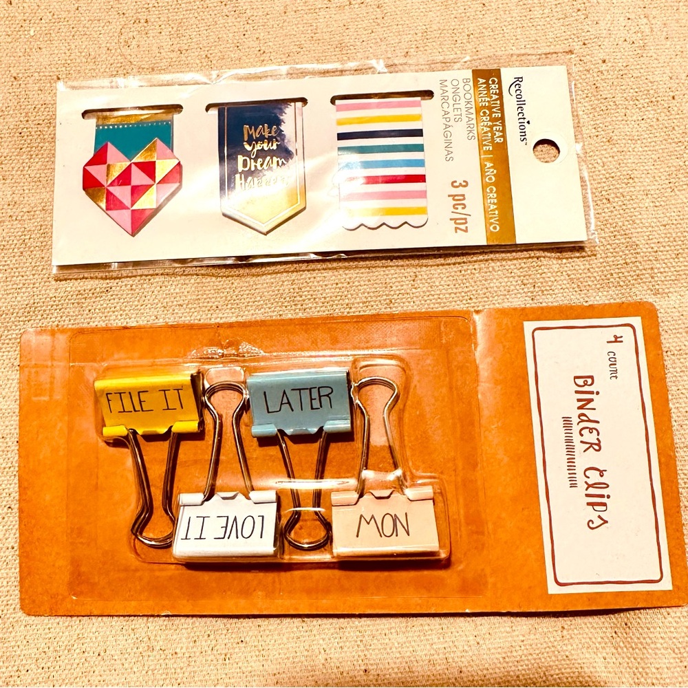 Planner Set | Planner Items | Planner Set in a Bag - Picture 4 of 7